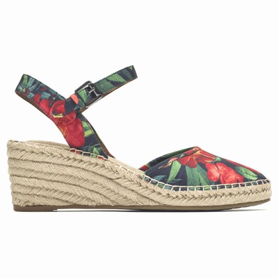 Sandálias Rockport Marah Mid Espadrille Mulher Multicoloridas PT-65732